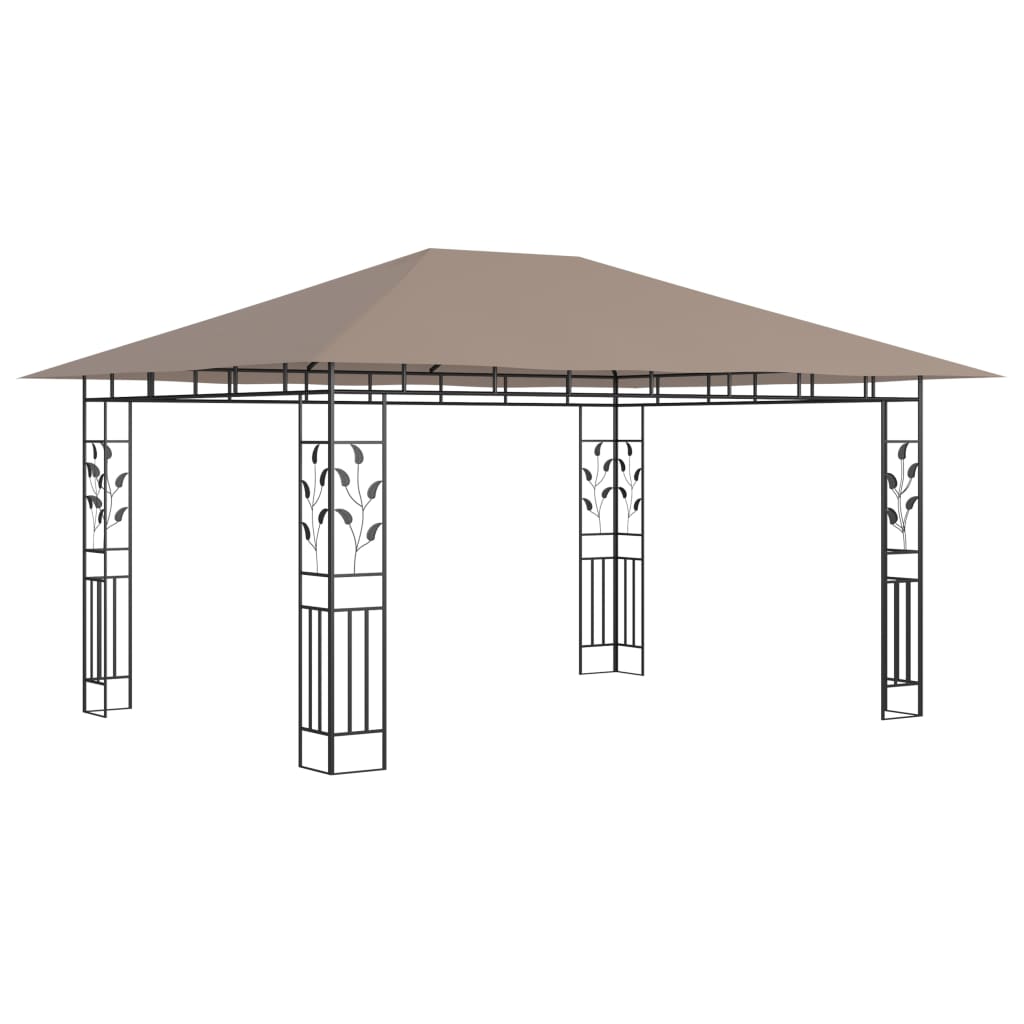 Prieel Met Klamboe Led-Lichtslinger 180 G/M² 4X3X2,73 M