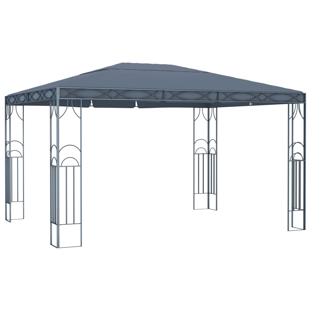 Prieel Met Led-Lichtslinger Kleurig