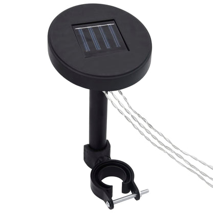 Prieel Met Gordijn En Led-Lichtslinger