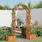 Pergola Met Plantenbak Massief Vurenhout