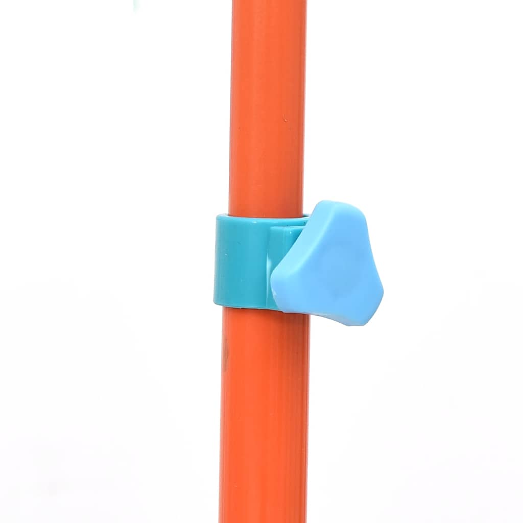 Basketbalset Draagbaar Verstelbaar 109-141 Cm Antraciet