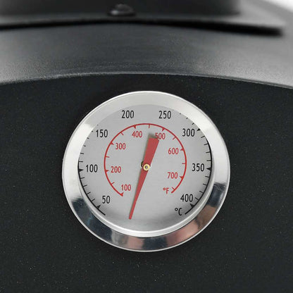 Pizzaoven En Barbecue 3-In-1 Zwart