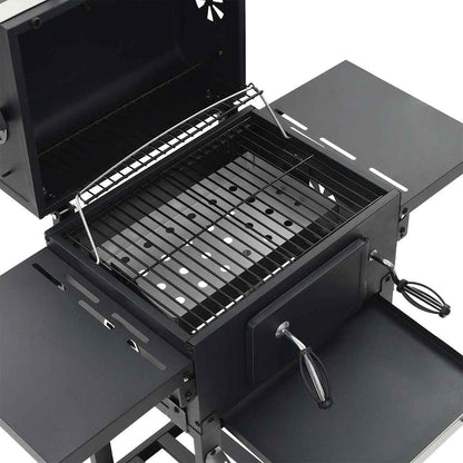 Pizzaoven En Barbecue 3-In-1 Zwart