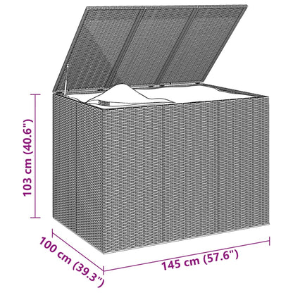 Tuinbox Polyetheen Rattan
