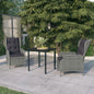 5-Delige Tuinset Poly Rattan