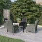 5-Delige Tuinset Poly Rattan