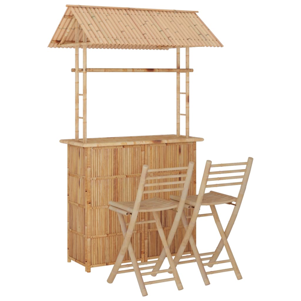 3-Delige Barset Bamboe