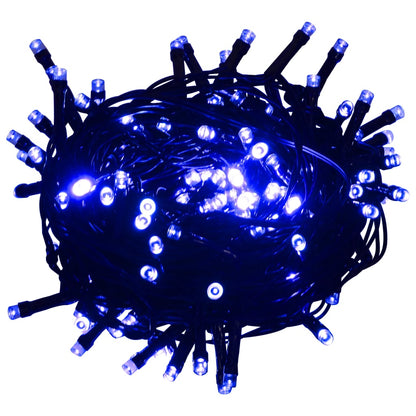 Lichtslinger Met 2000 Led's Pvc Blauw