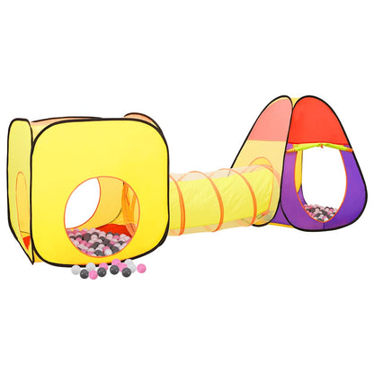 Kinderspeeltent Met 250 Ballen 255X80X100 Cm Meerkleurig
