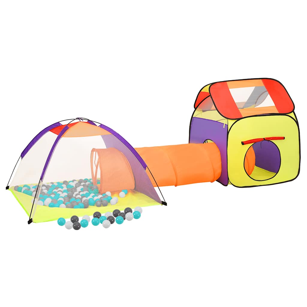 Kinderspeeltent Met 250 Ballen 338X123X111 Cm Meerkleurig