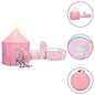Kinderspeeltent Met 250 Ballen 301X120X128 Cm Roze