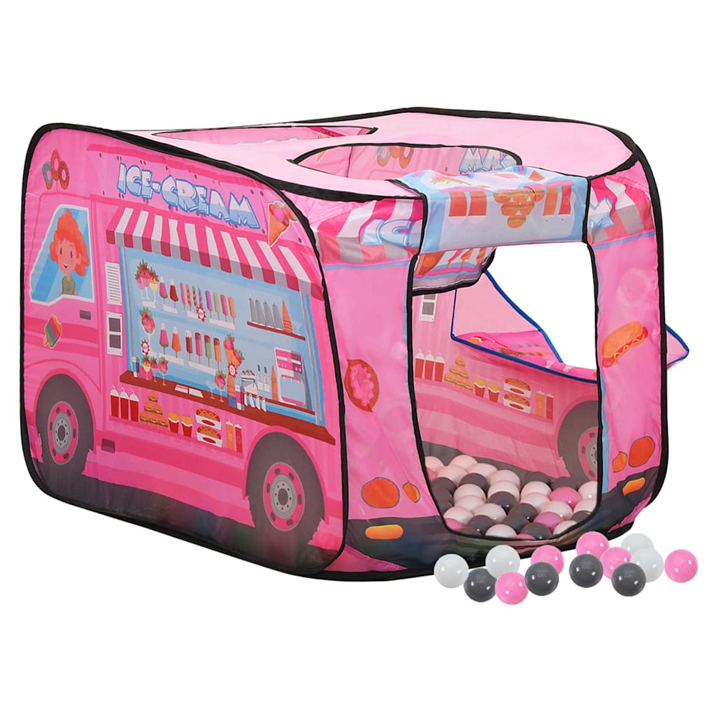 Kinderspeeltent Met 250 Ballen 70X112X70 Cm Roze