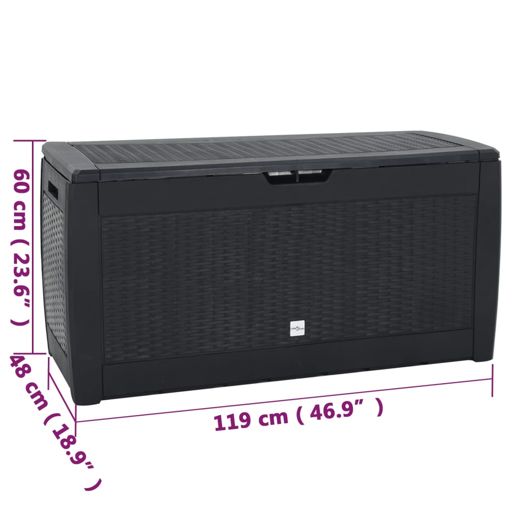 Tuinbox 119X48X60 Cm Polypropeen Kleurig