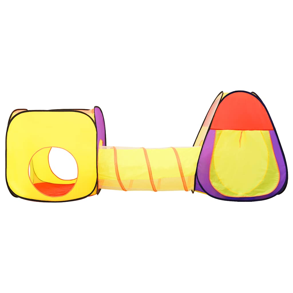 Kinderspeeltent 255X80X100 Cm Meerkleurig Wit