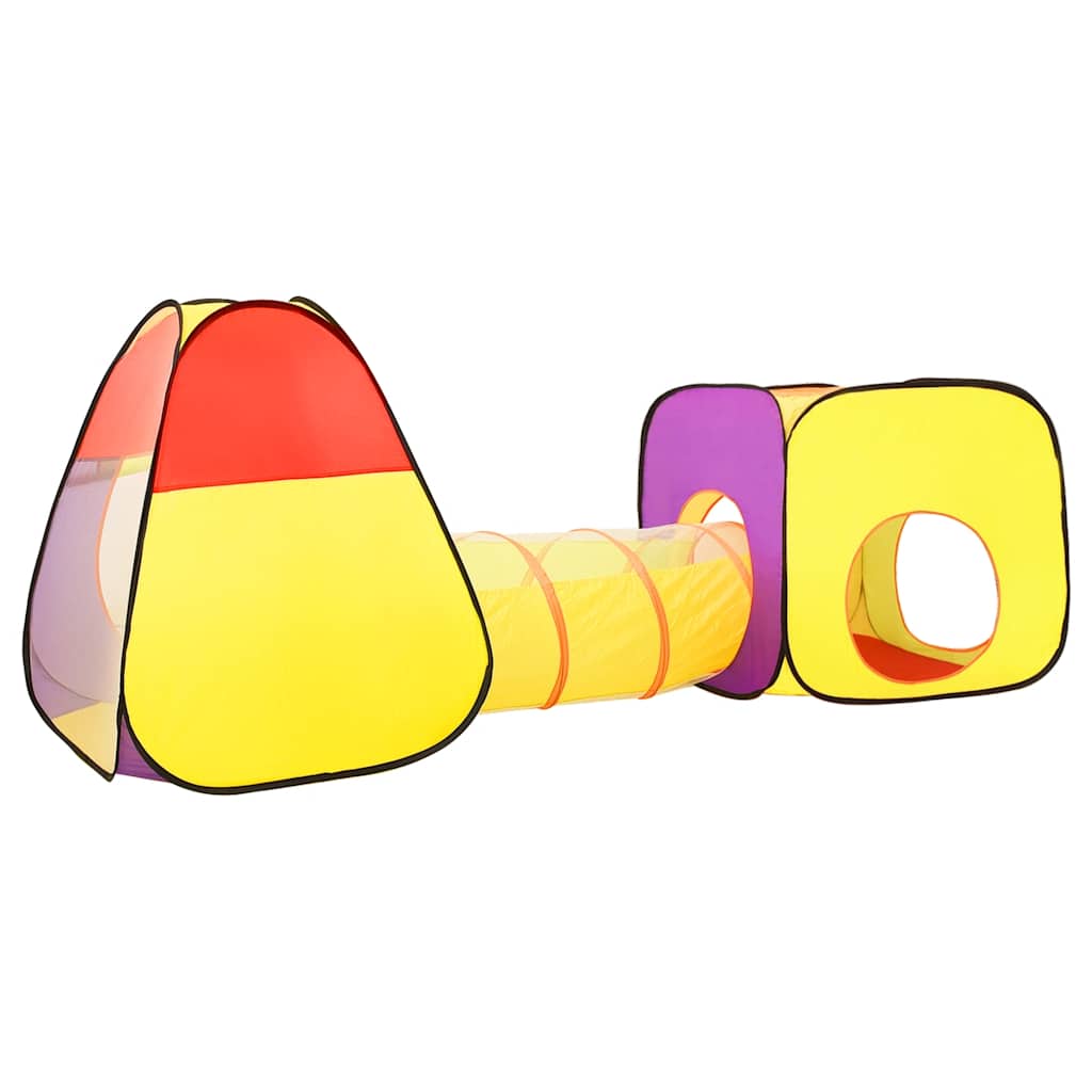 Kinderspeeltent 255X80X100 Cm Meerkleurig Wit