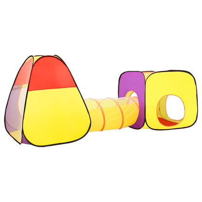 Kinderspeeltent 255X80X100 Cm Meerkleurig Wit