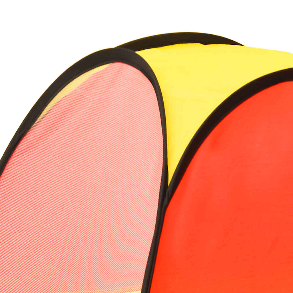 Kinderspeeltent 255X80X100 Cm Meerkleurig Wit