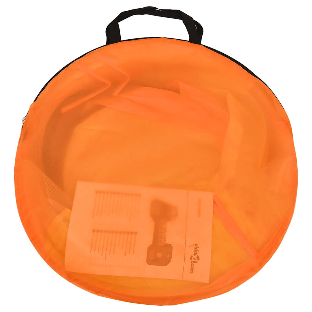 Kinderspeeltent 255X80X100 Cm Meerkleurig Wit