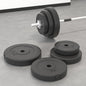 Halterschijven 4 St 30 Kg Beton