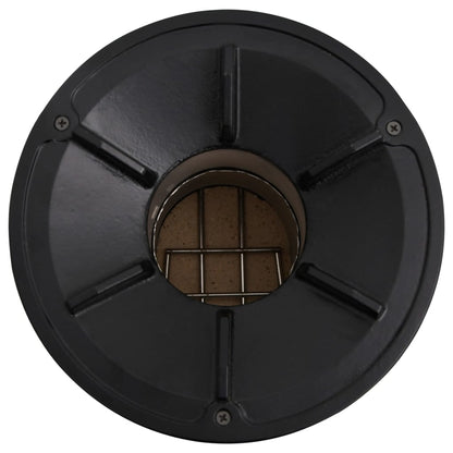 Camping Houtkachel 45X25X26 Cm Staal Zilverkleurig Lichtgrijs