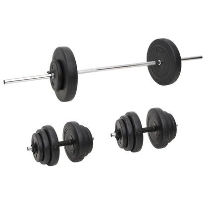 Halterset Met Gewichten 60 Kg