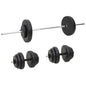 Halterset Met Gewichten 60 Kg