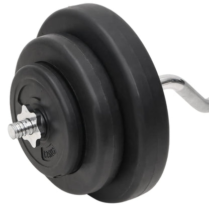 Halterset Met Gewichten Curl