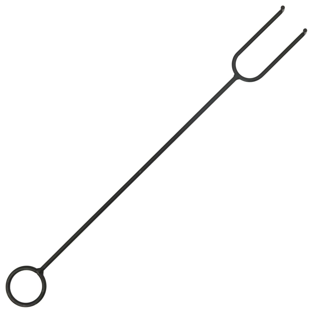 Vuurplaats Met Pook Rustiek Xxl 62X54X56 Cm Staal Spice