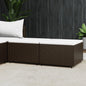 Voetensteunen Met Kussens Poly Rattan