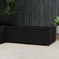 Voetensteunen Met Kussens Poly Rattan