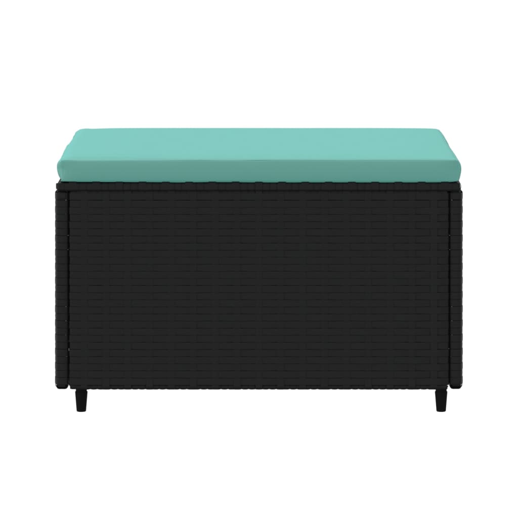 Voetensteunen Met Kussens Poly Rattan