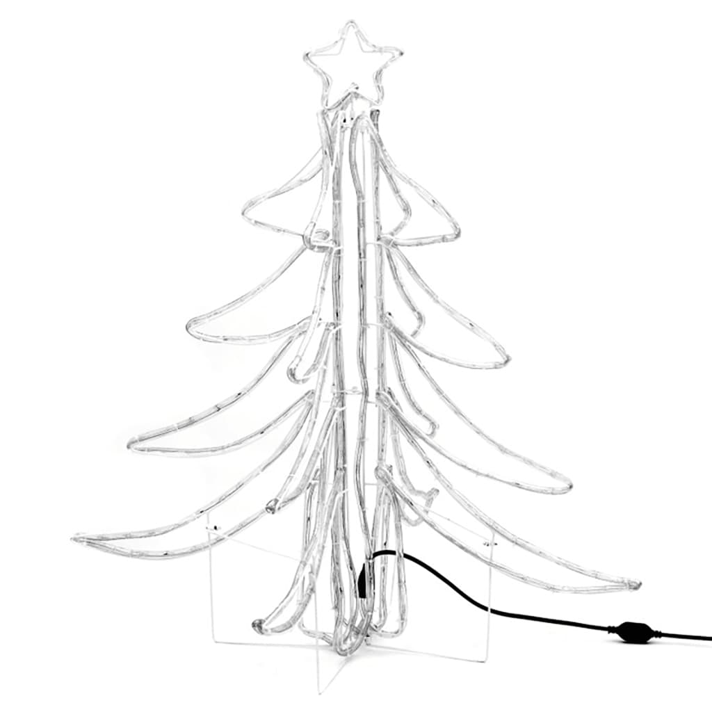 Kerstfiguur Boom Inklapbaar Met Led's 87X87X93 Cm Warmwit