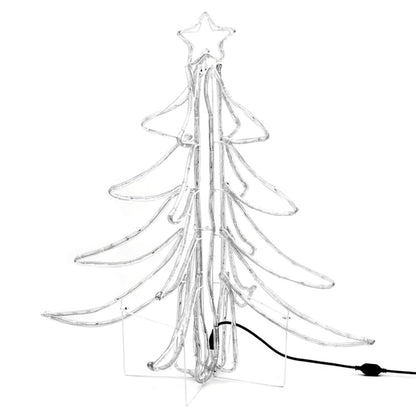 Kerstfiguur Boom Inklapbaar Met Led's 87X87X93 Cm Warmwit
