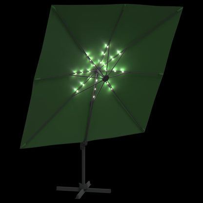 Zweefparasol Met Led-Verlichting 400X300 Cm