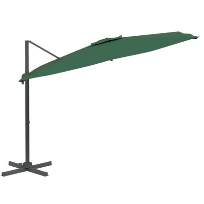Zweefparasol Met Led-Verlichting 400X300 Cm