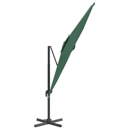 Zweefparasol Met Led-Verlichting 400X300 Cm