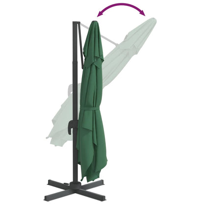 Zweefparasol Met Led-Verlichting 400X300 Cm