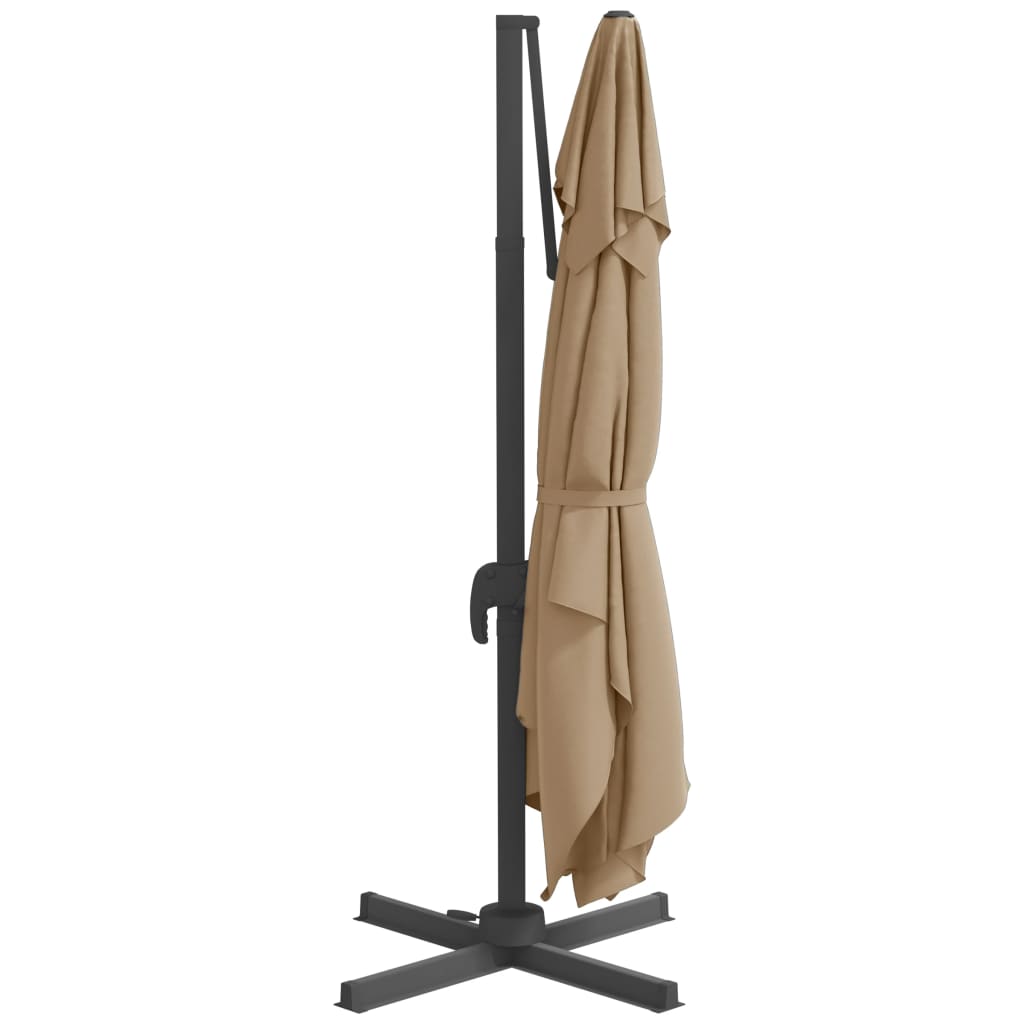 Zweefparasol Met Led-Verlichting 400X300 Cm
