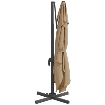 Zweefparasol Met Led-Verlichting 400X300 Cm