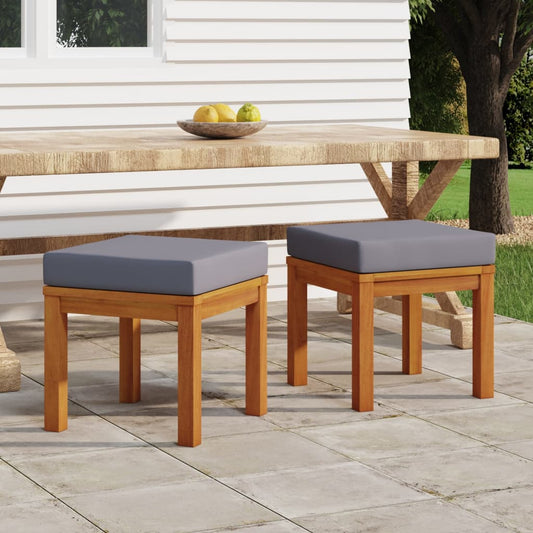 Tuinkrukjes Met Kussens 40X40X42 Cm Massief Acaciahout