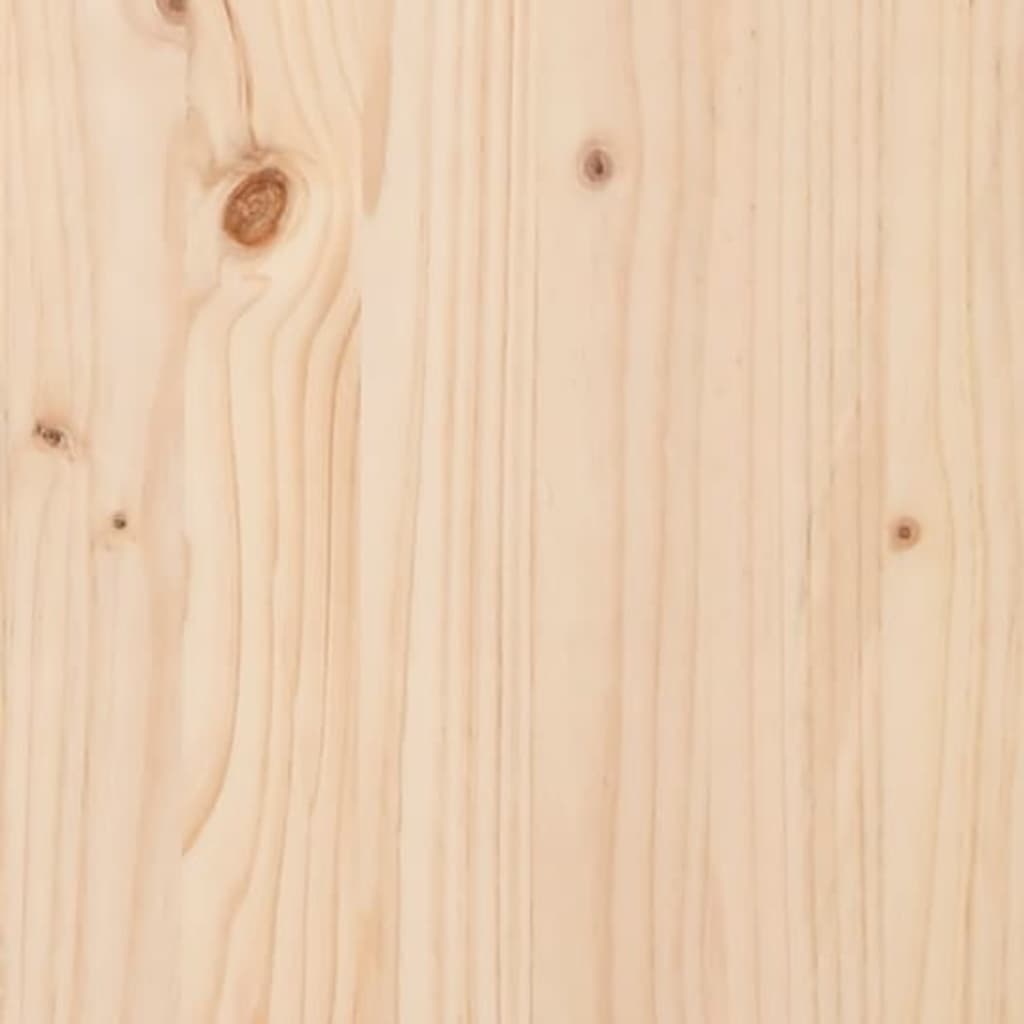 4-Delige Tuinboxset Massief Grenenhout