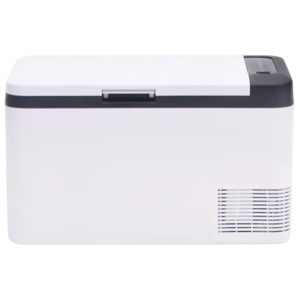 Koelbox Met Handvat Pp & Pe Zwart En Wit