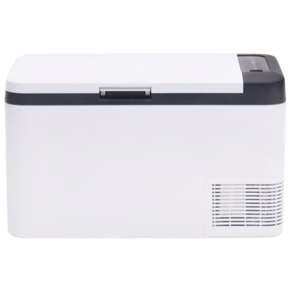 Koelbox Met Handvat Pp & Pe Zwart En Wit