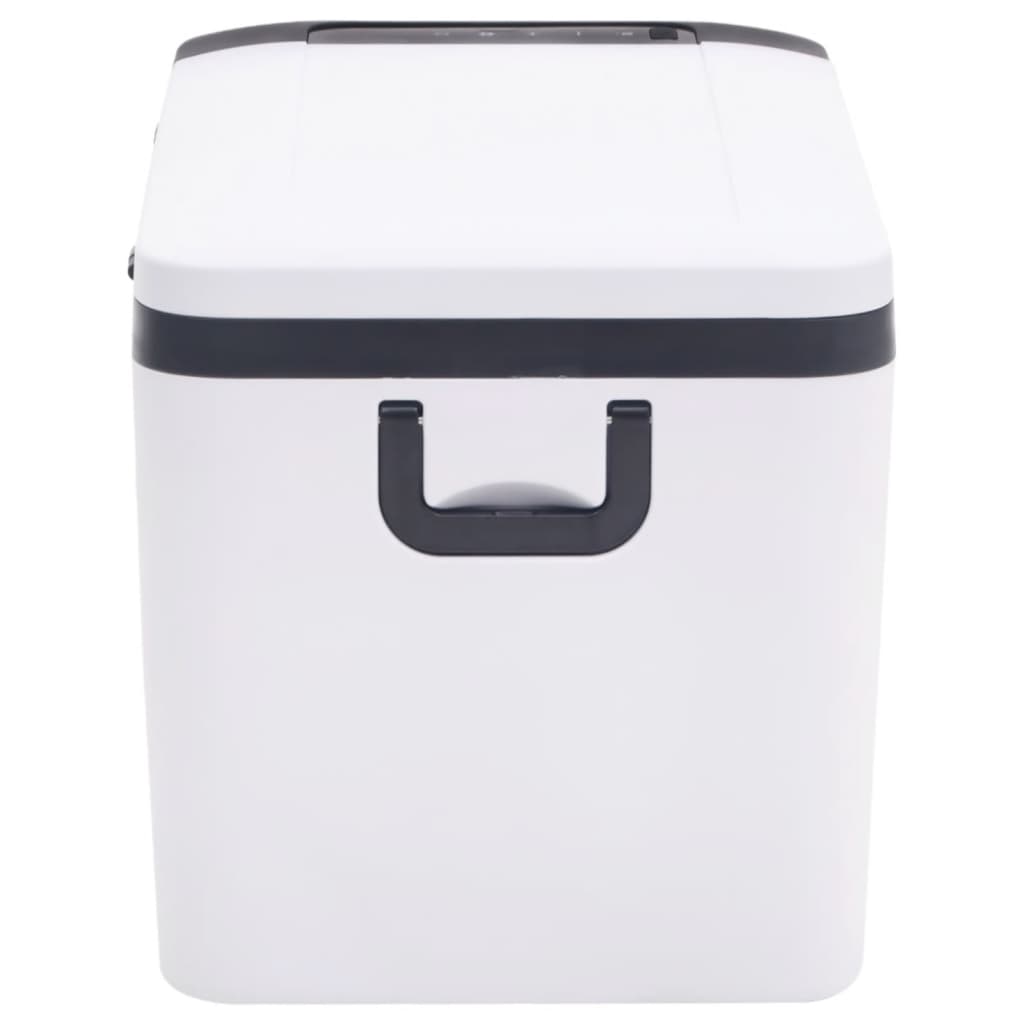 Koelbox Met Handvat Pp & Pe Zwart En Wit