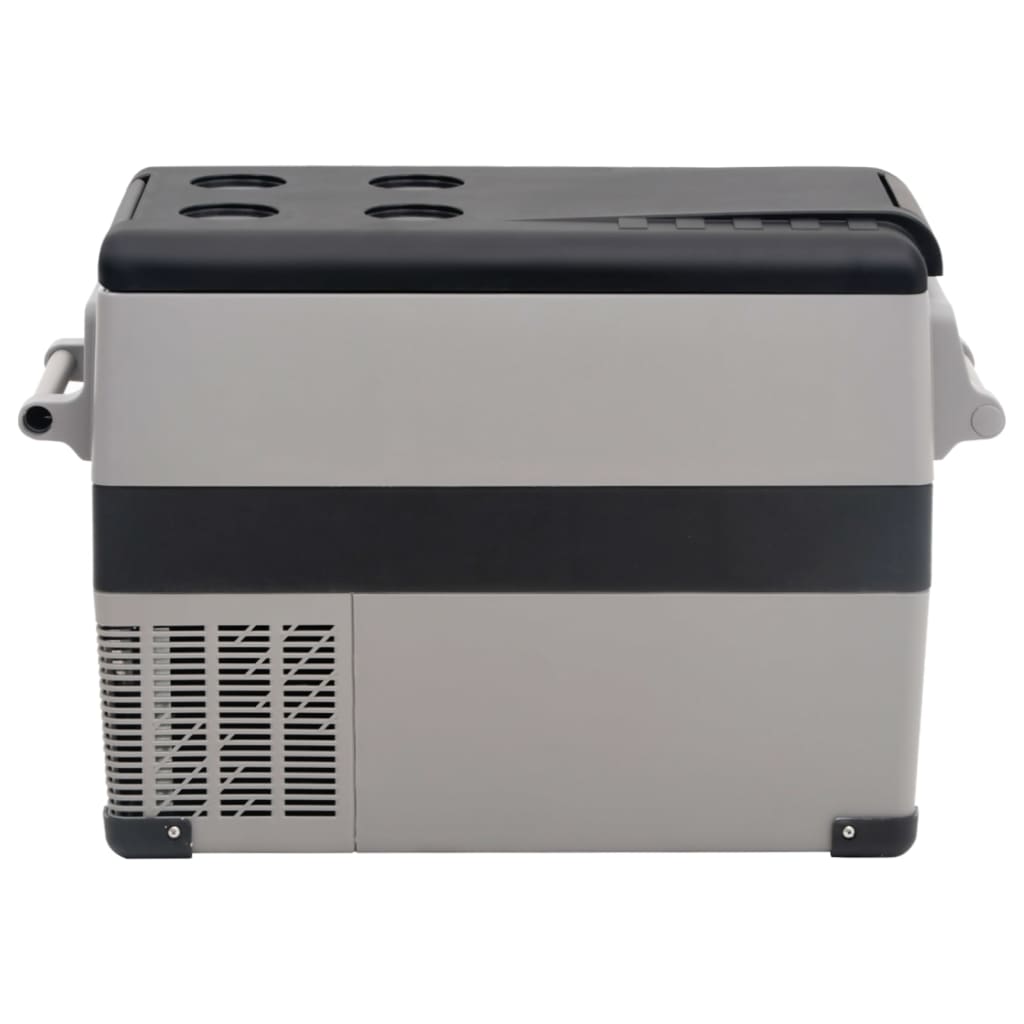 Koelbox Met Handvat Pp & Pe Zwart En Wit