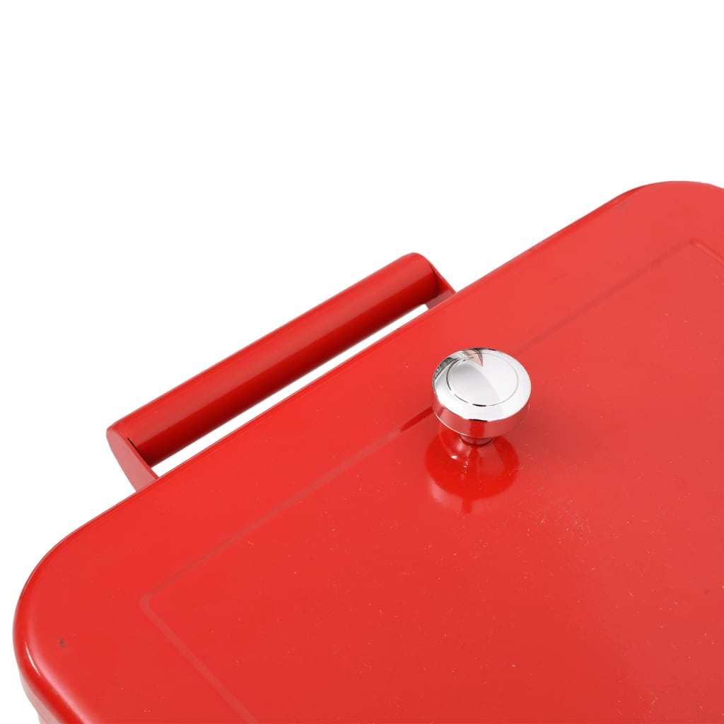 Koelbox Op Wielen 92X43X89 Cm Rood