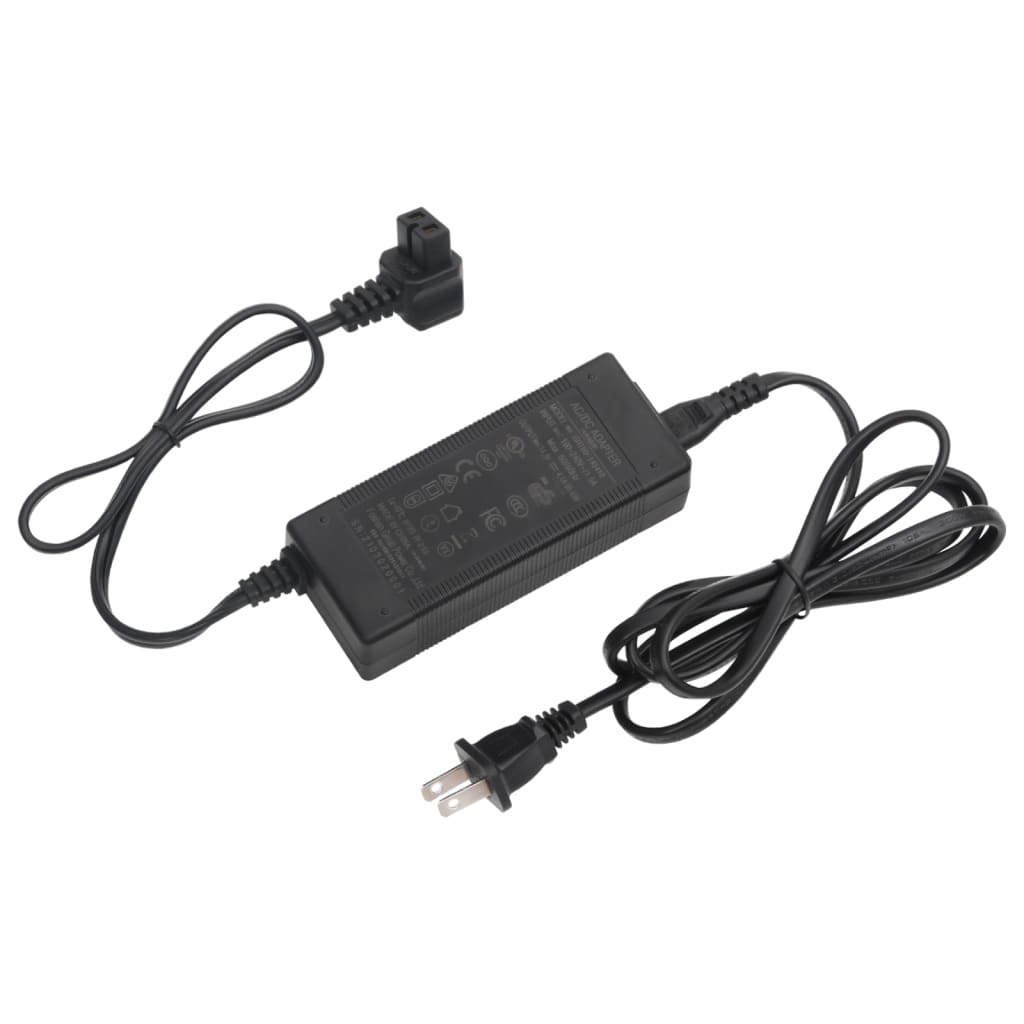 Koelbox Met Handvat En Adapter Pp & Pe Zwart En Wit