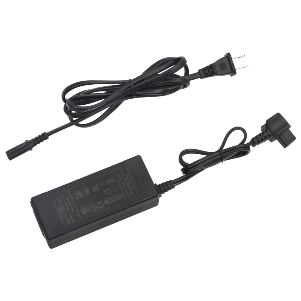 Koelbox Met Handvat En Adapter Pp & Pe Zwart En Wit