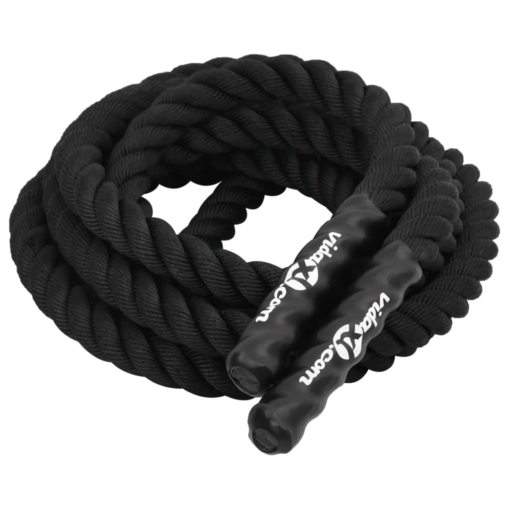 Battle Rope Zwart 4,5 Kg Polyester