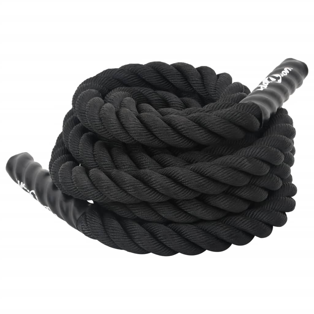 Battle Rope Zwart 4,5 Kg Polyester